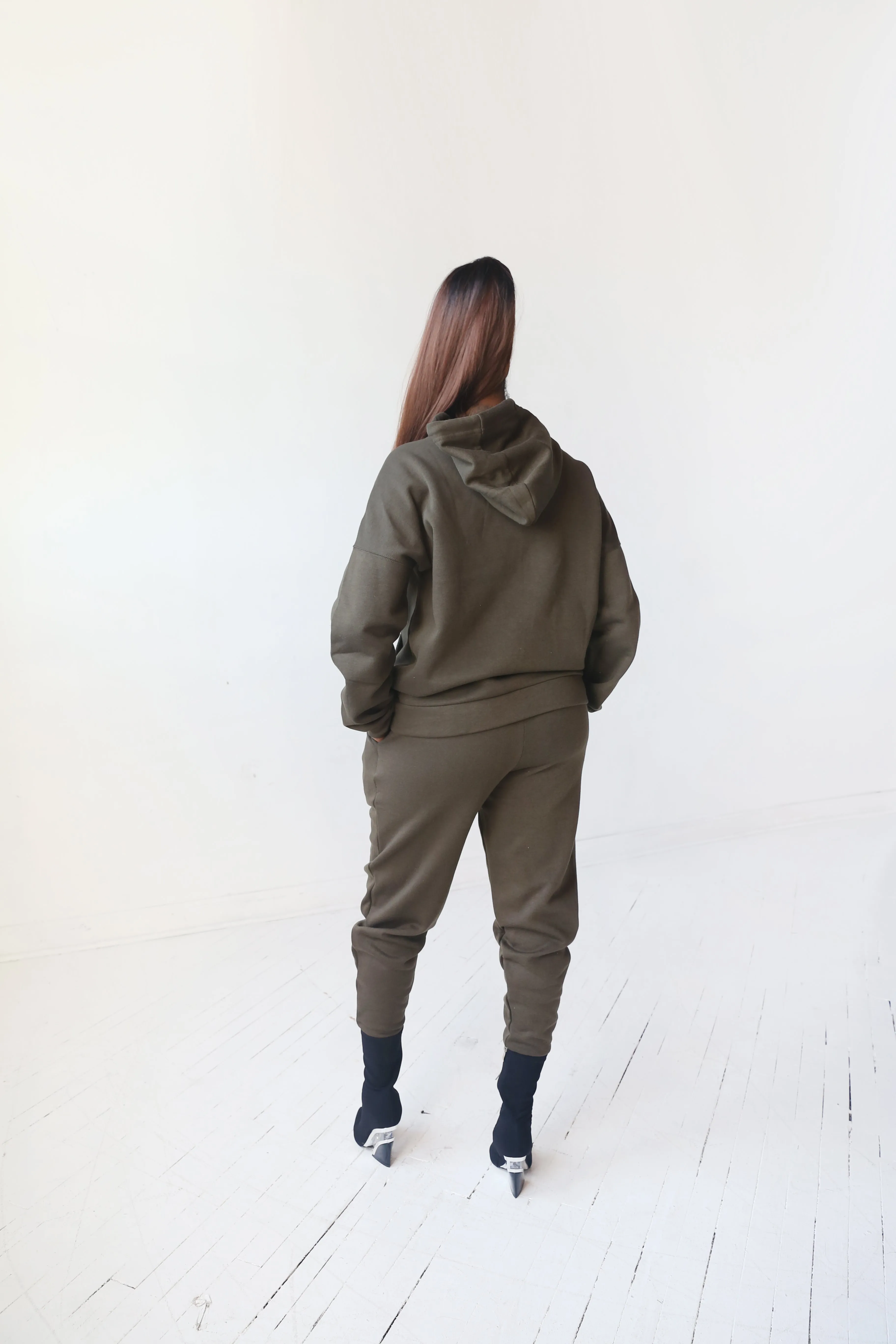 Basic Jogger Set | Olive