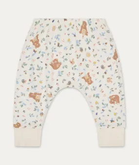 Bear Print Joggers - Honey Bear Print