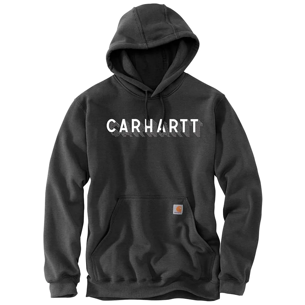 Carhartt 105944 Men's Rain Defender Loose Fit Midweight Logo Graphic Sweatshirt