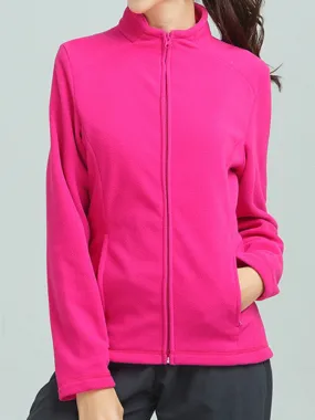 Casual Polar Fleece Women Coats