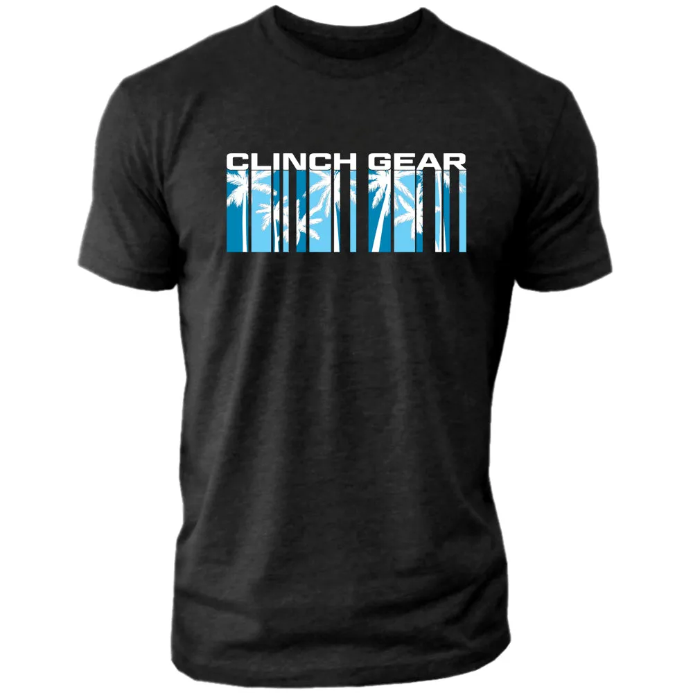 Clinch Gear - Barcode - Crew Tee - Black