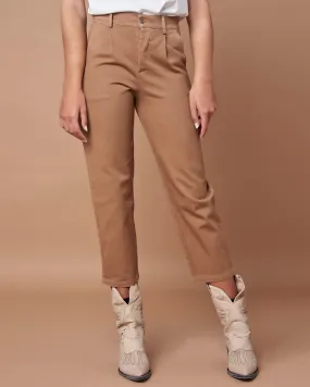 Cropped chino trousers