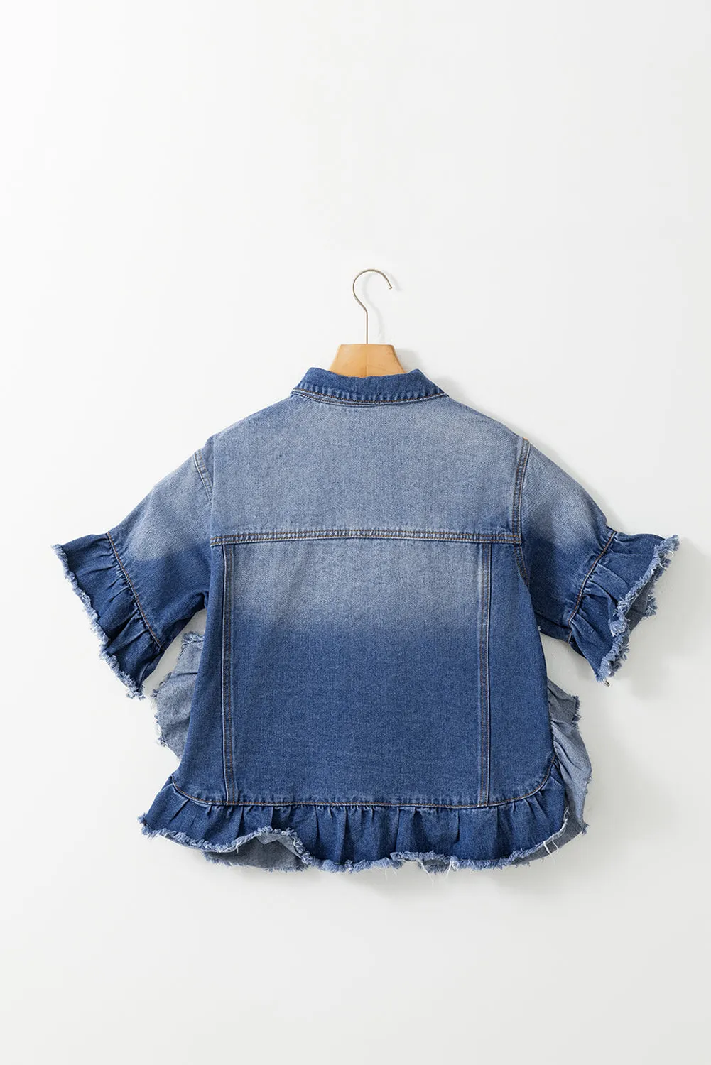 Deep Blue Denim Jacket