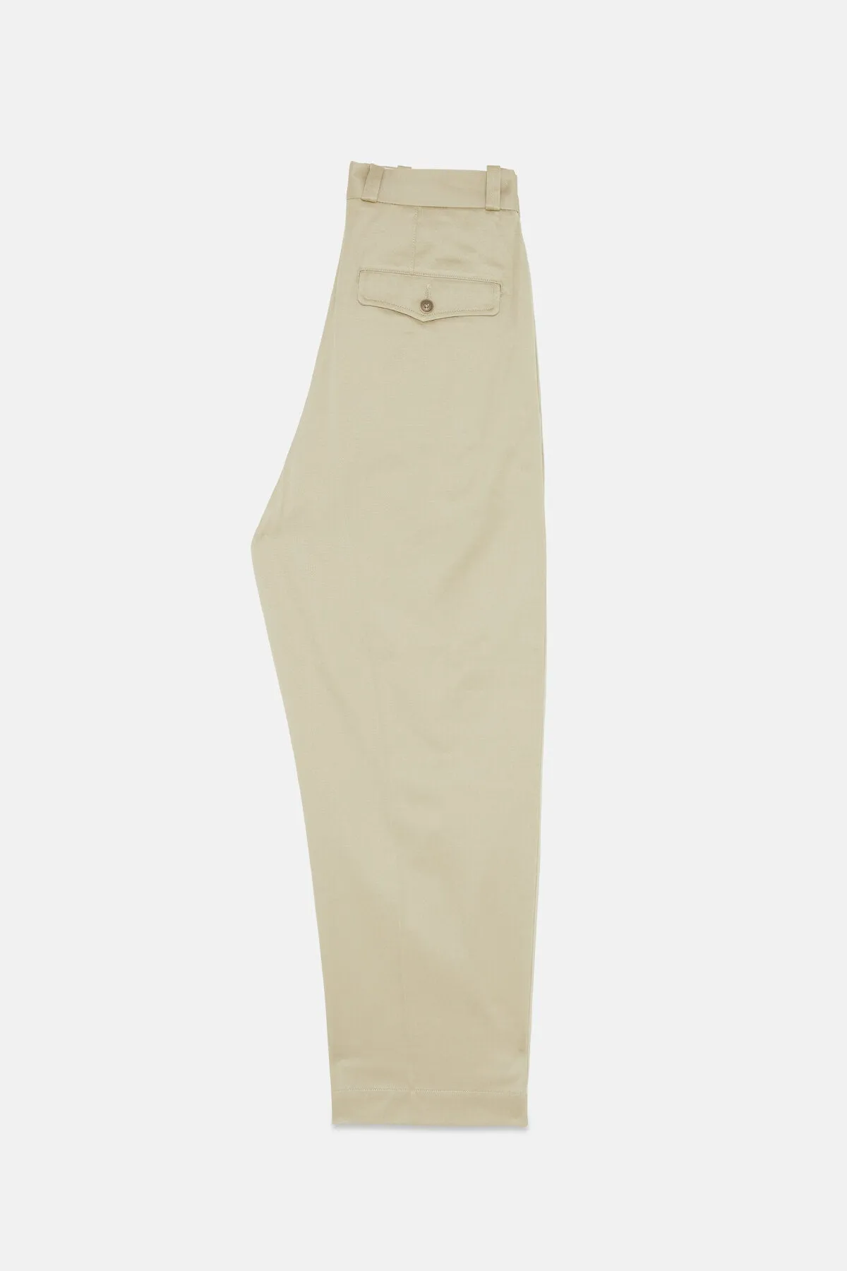 Double Pleat Chino Trousers