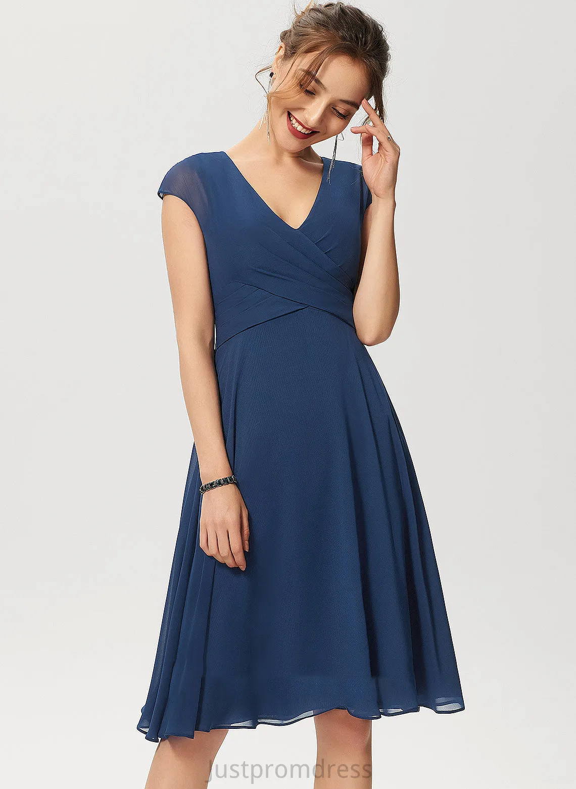 Dresses Formal Dresses Chiffon V-Neck A-line Juliette