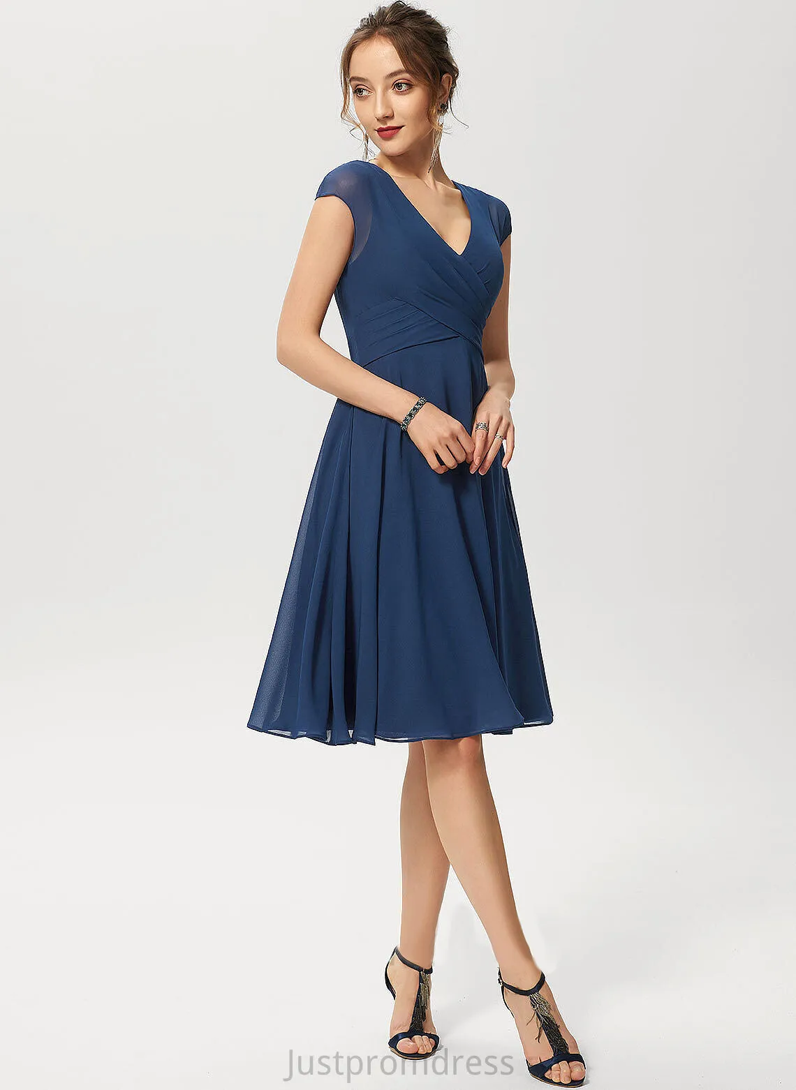 Dresses Formal Dresses Chiffon V-Neck A-line Juliette