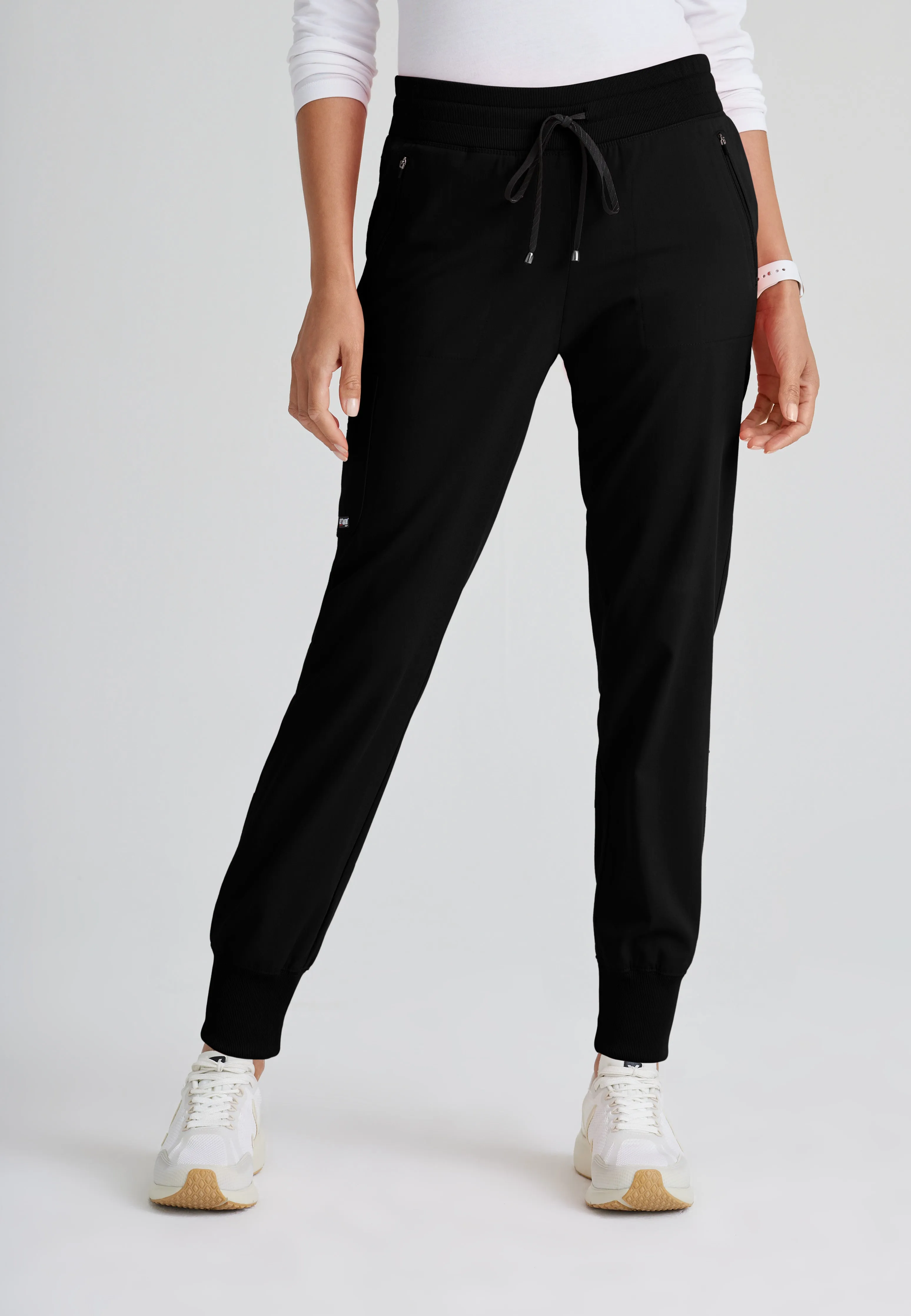 Eden 5-Pocket Mid-Rise Jogger Scrub Pant