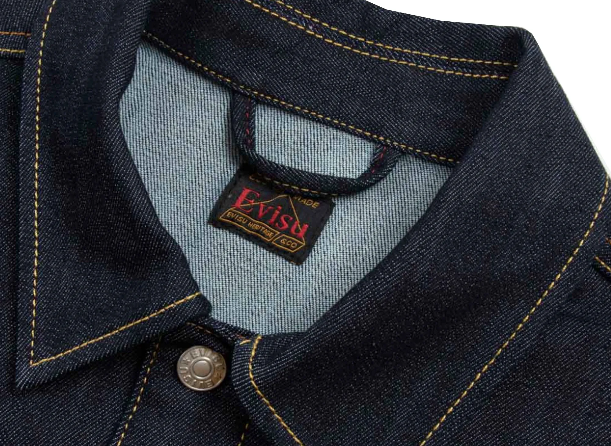 Evisu 8 Pocket Relax Fit Denim Jacket