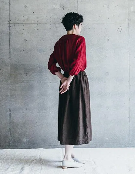 Fog Linen Work Charo Skirt