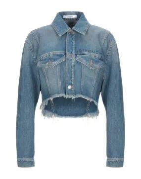 Givenchy Women Denim outerwear Blue 6 UK