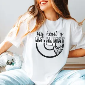 Heart Is On the Mat Tee