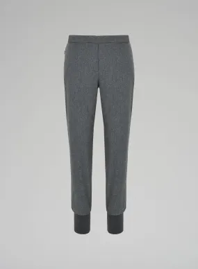 JOGGERS IN FLANELLA STRETCH