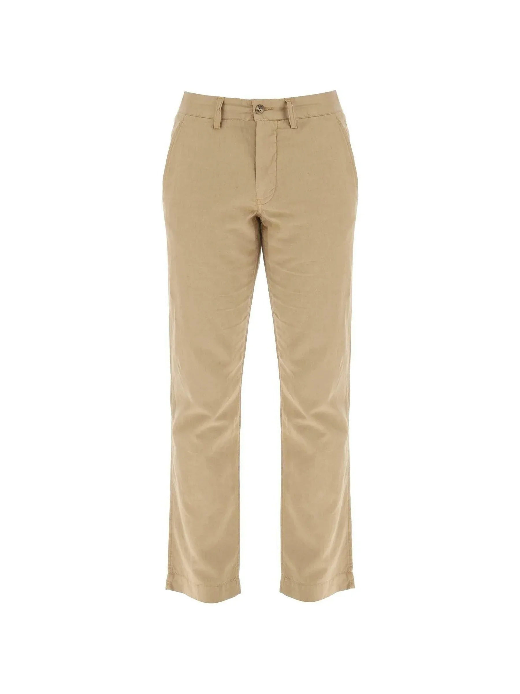 Linen Cotton Chino Trousers