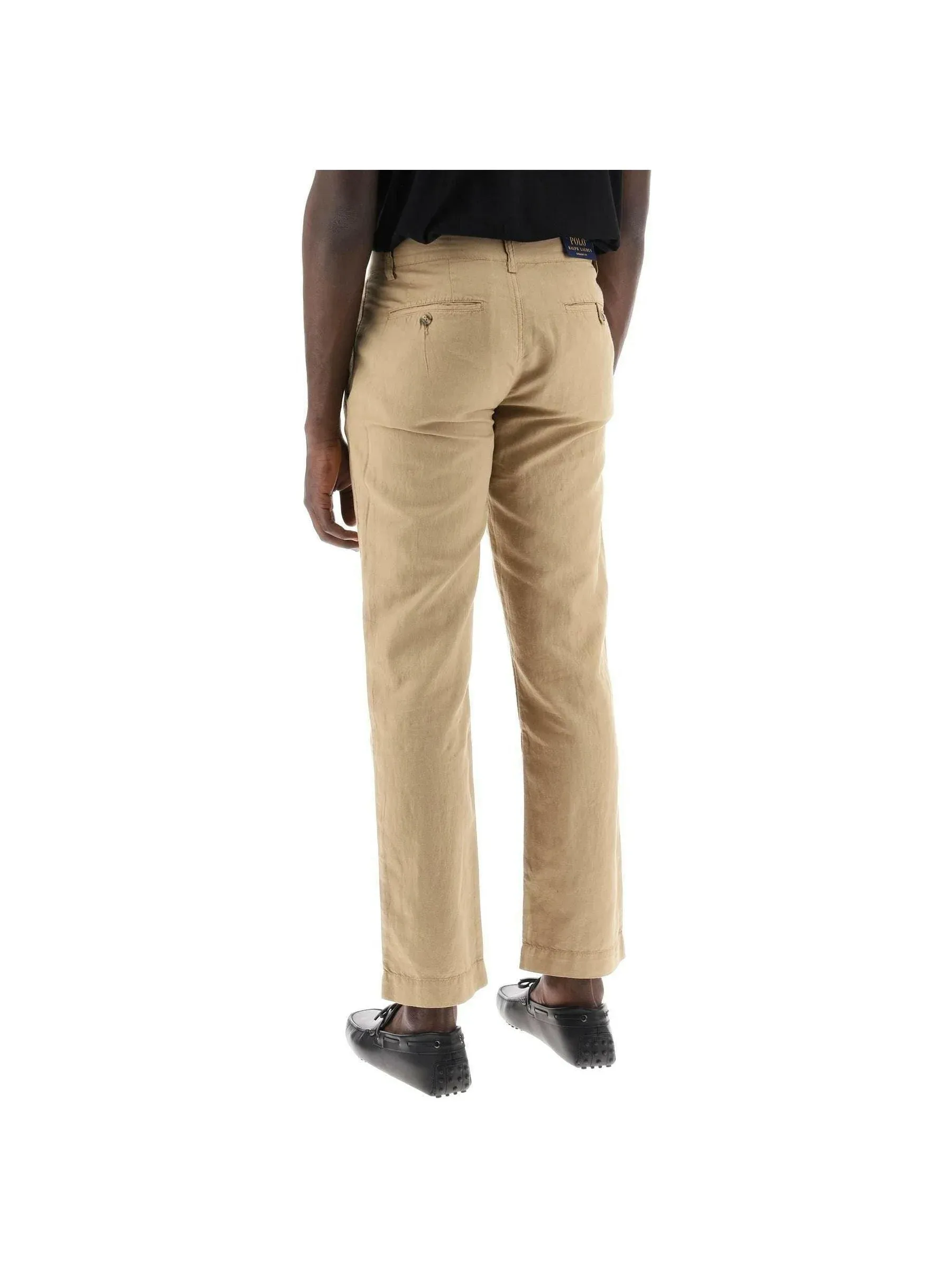 Linen Cotton Chino Trousers