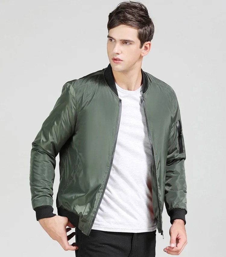 Men's Autumn/Winter Casual Warm Bomber