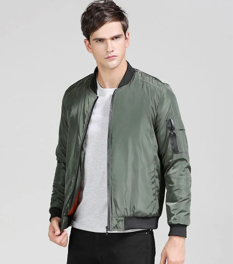 Men's Autumn/Winter Casual Warm Bomber