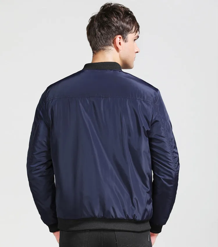 Men's Autumn/Winter Casual Warm Bomber