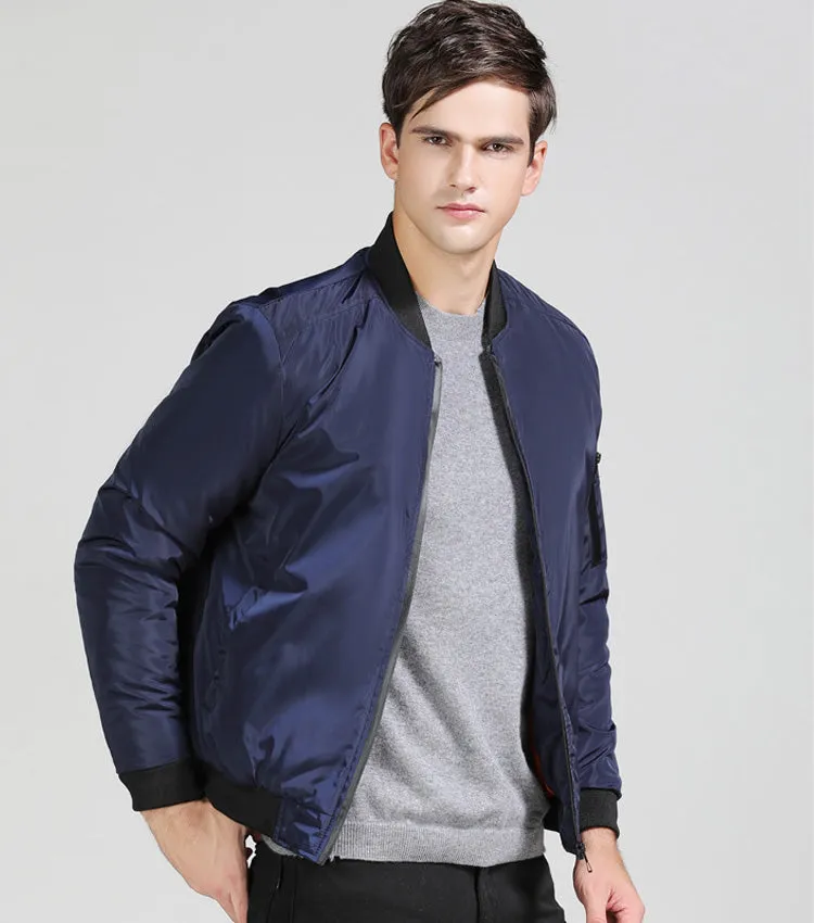 Men's Autumn/Winter Casual Warm Bomber