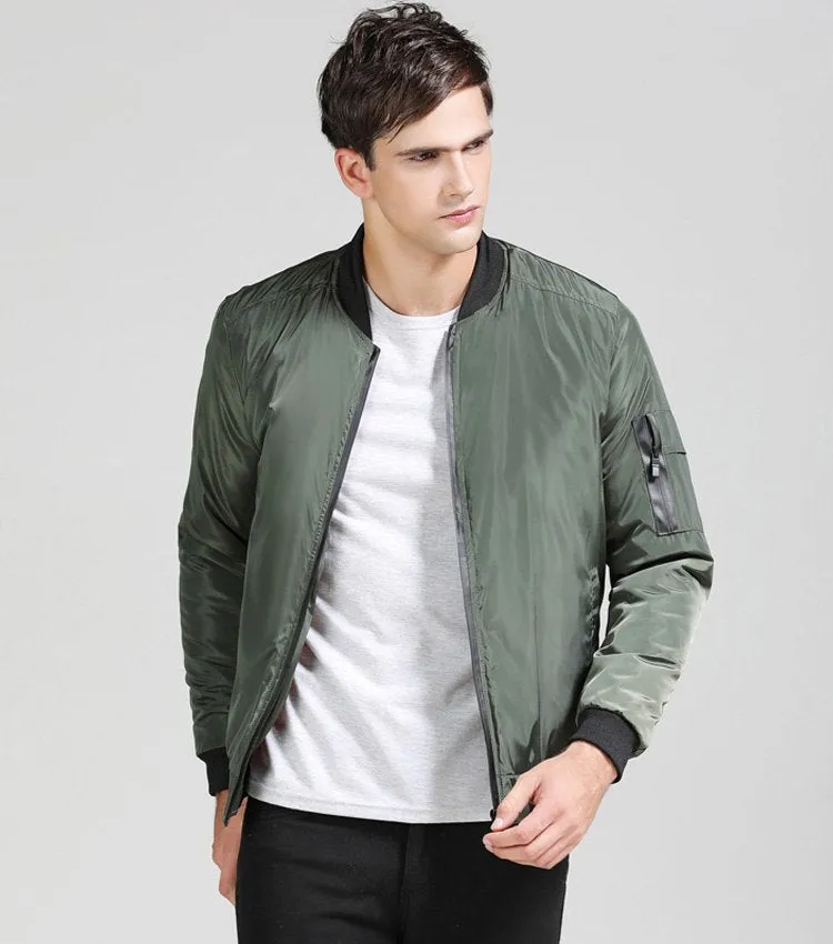 Men's Autumn/Winter Casual Warm Bomber