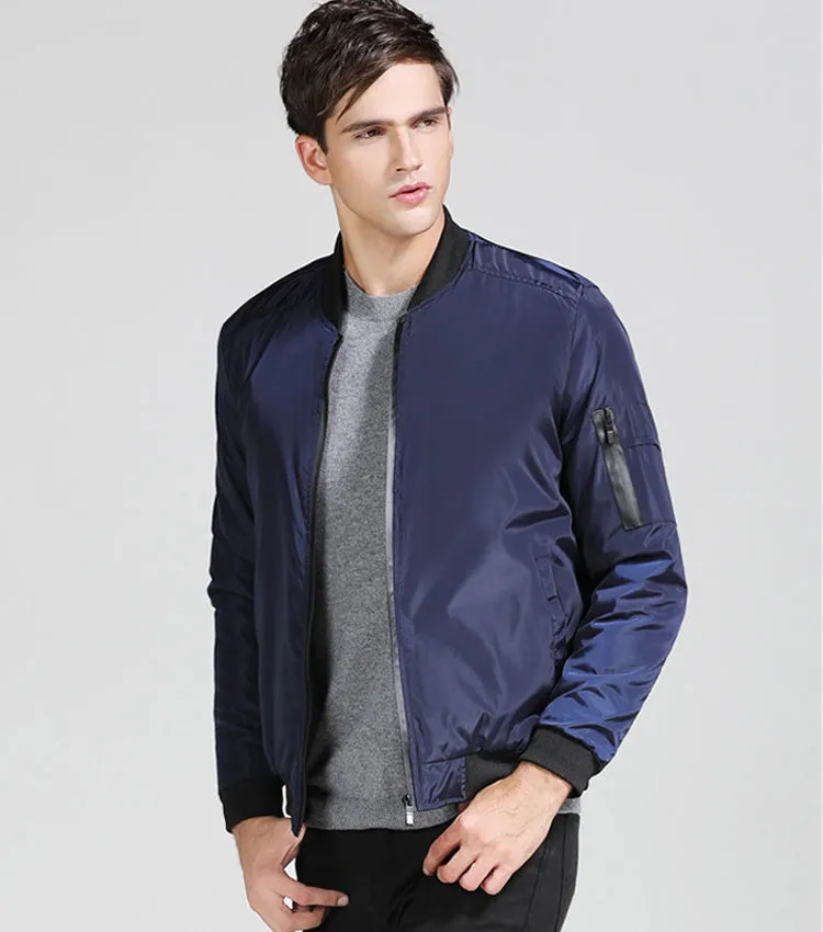 Men's Autumn/Winter Casual Warm Bomber