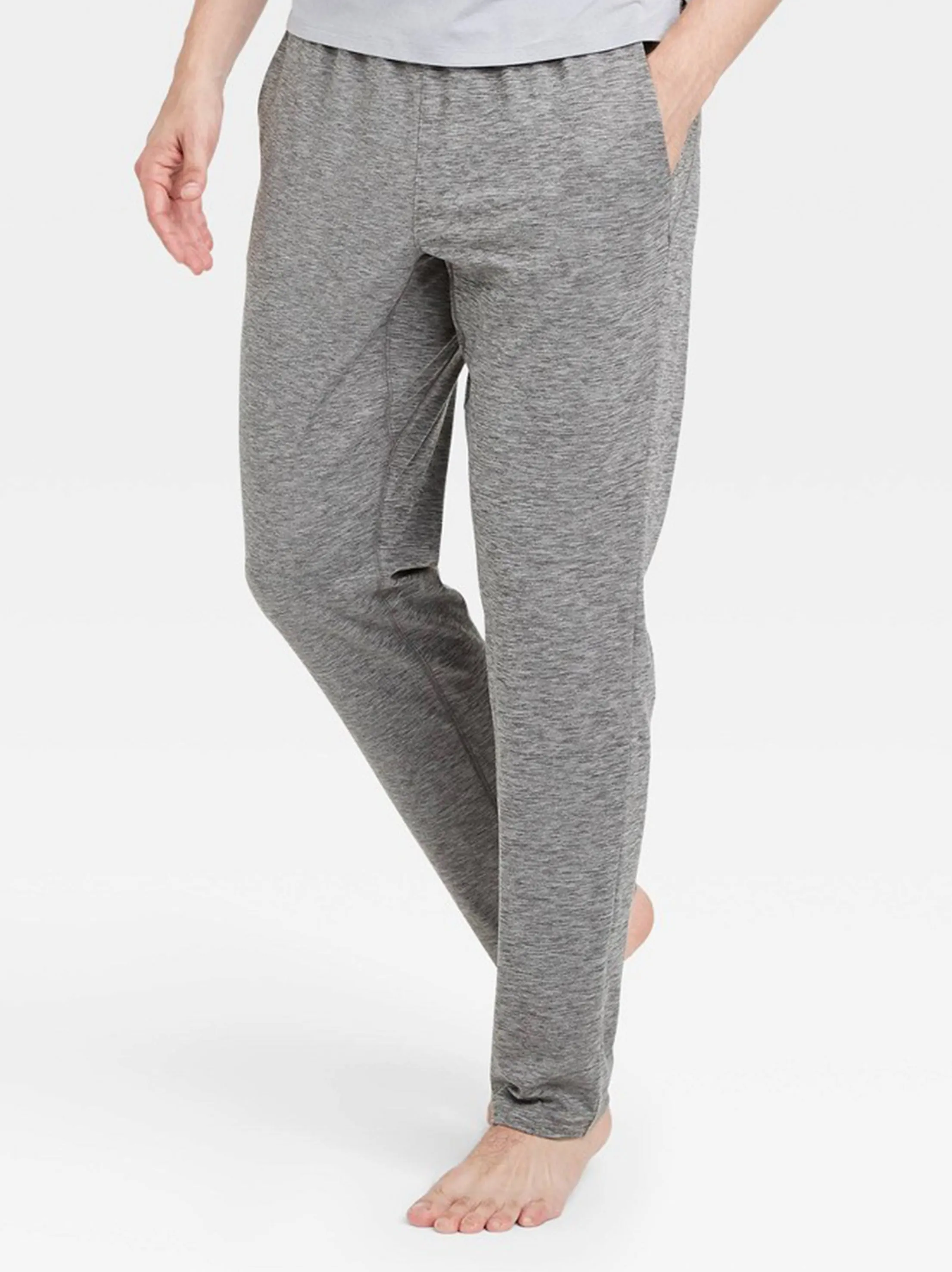 Men's Stretch Tapered Joggers,Grey