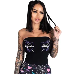 Murder Baby Corset Lace-Up Tee