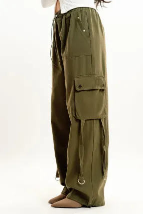 Olive Street Style Cargo Pant