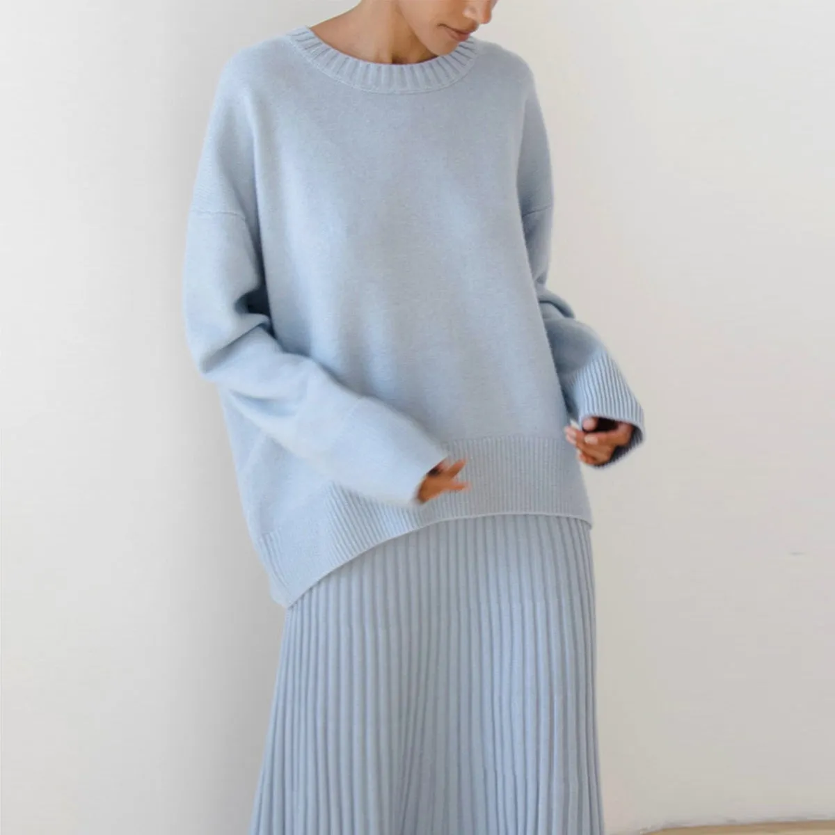 Simple Oversized Pullover Sweater