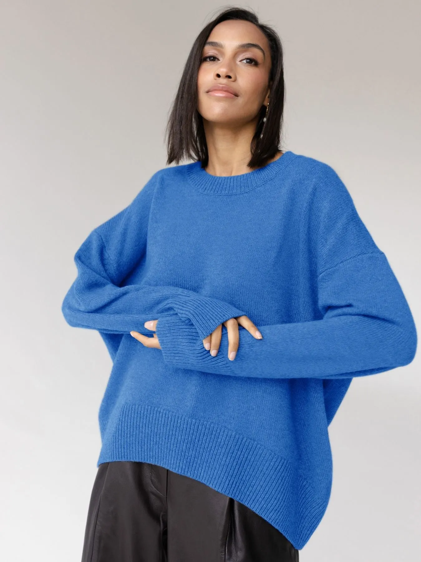 Simple Oversized Pullover Sweater