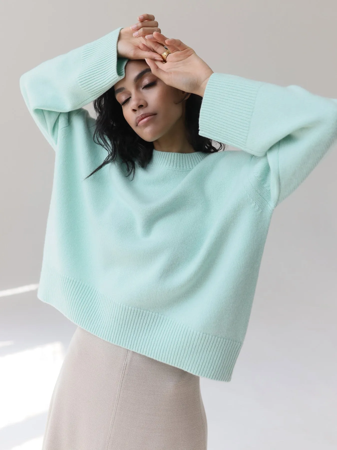 Simple Oversized Pullover Sweater