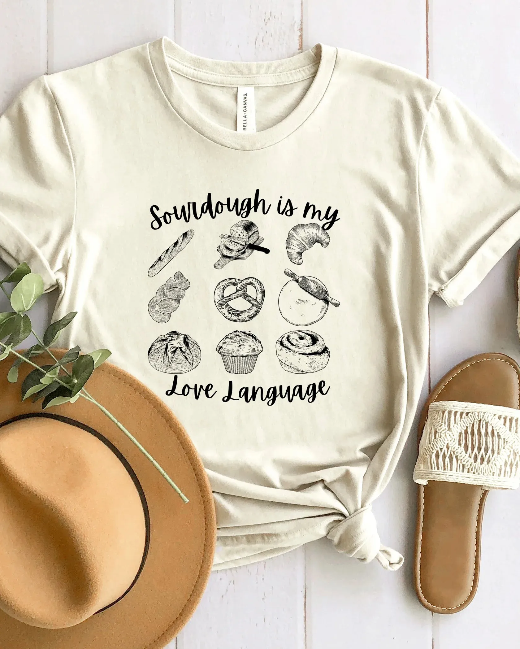 Sourdough Is My Love Language Graphic Tee or Sweatshirt