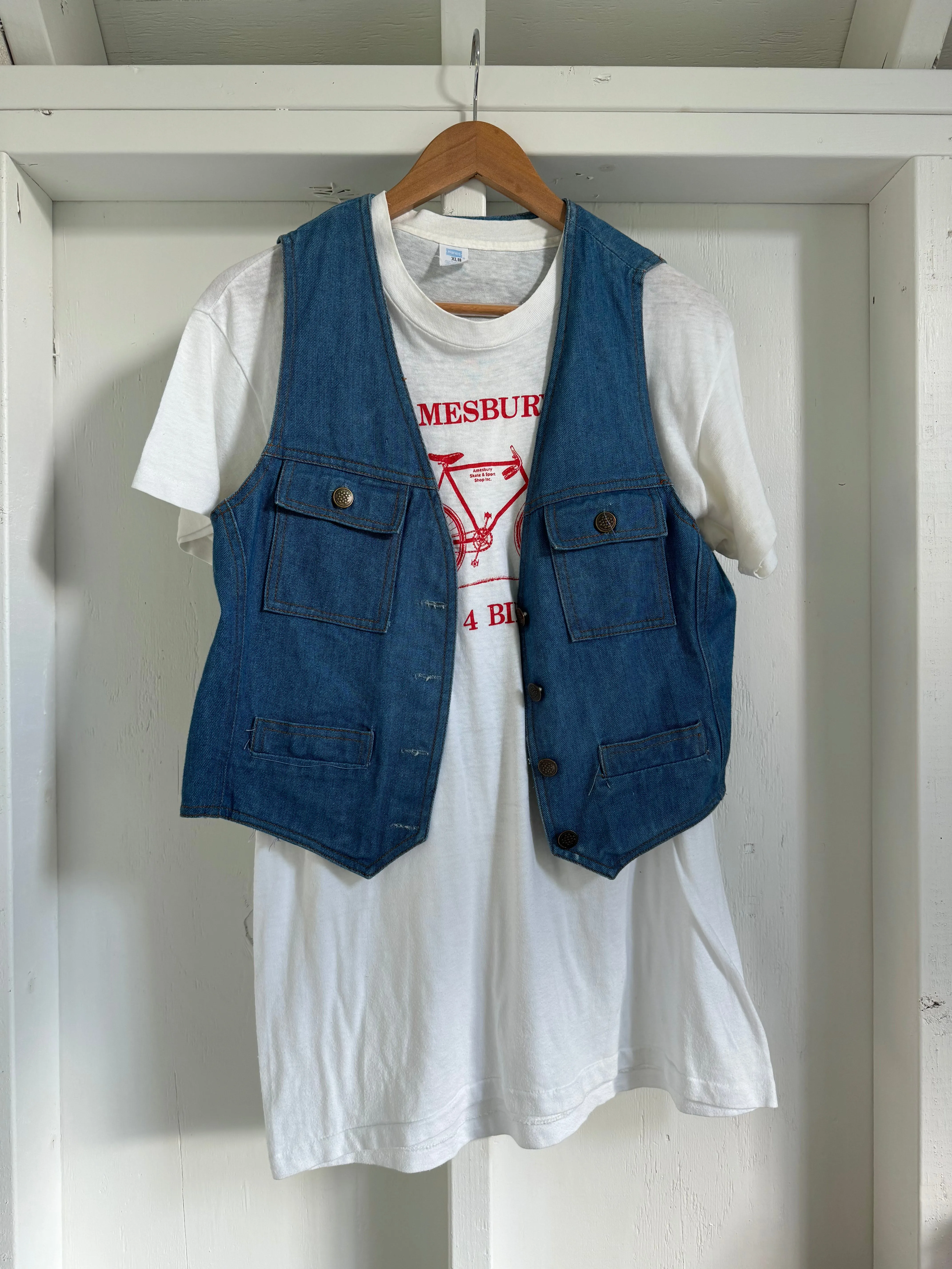 Vintage Bronson Denim Vest - Youth