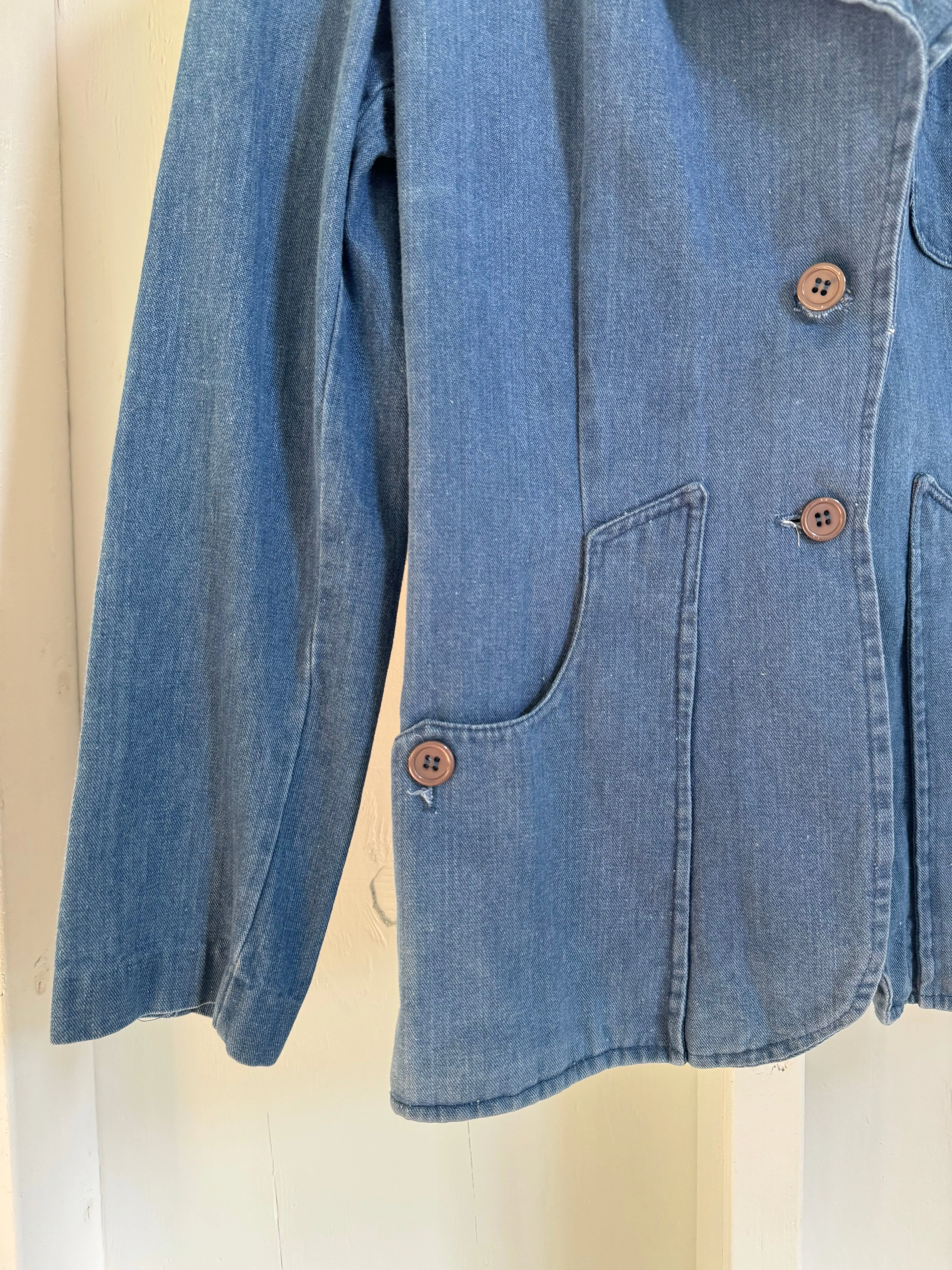 Vintage Denim Blazer