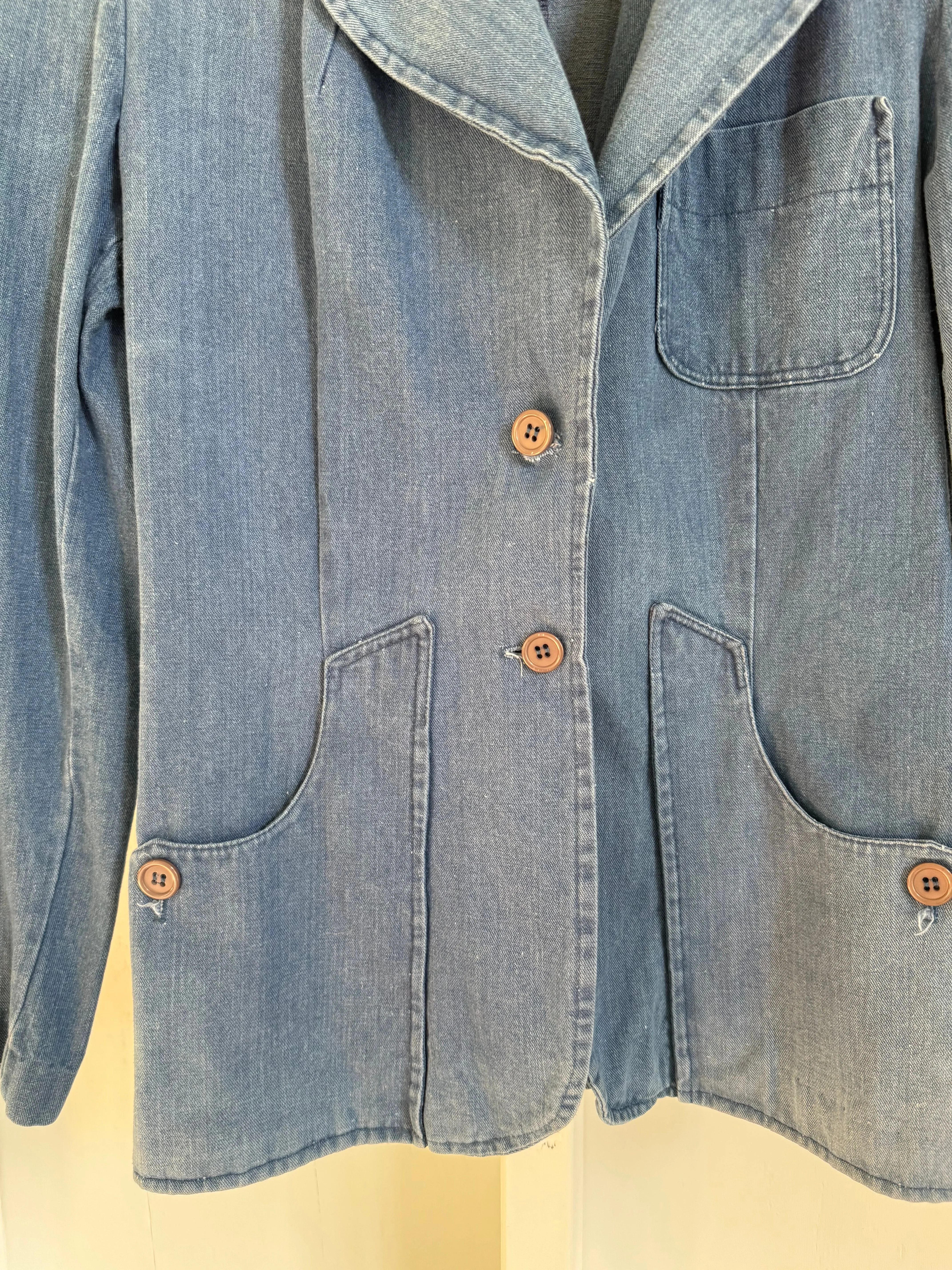 Vintage Denim Blazer