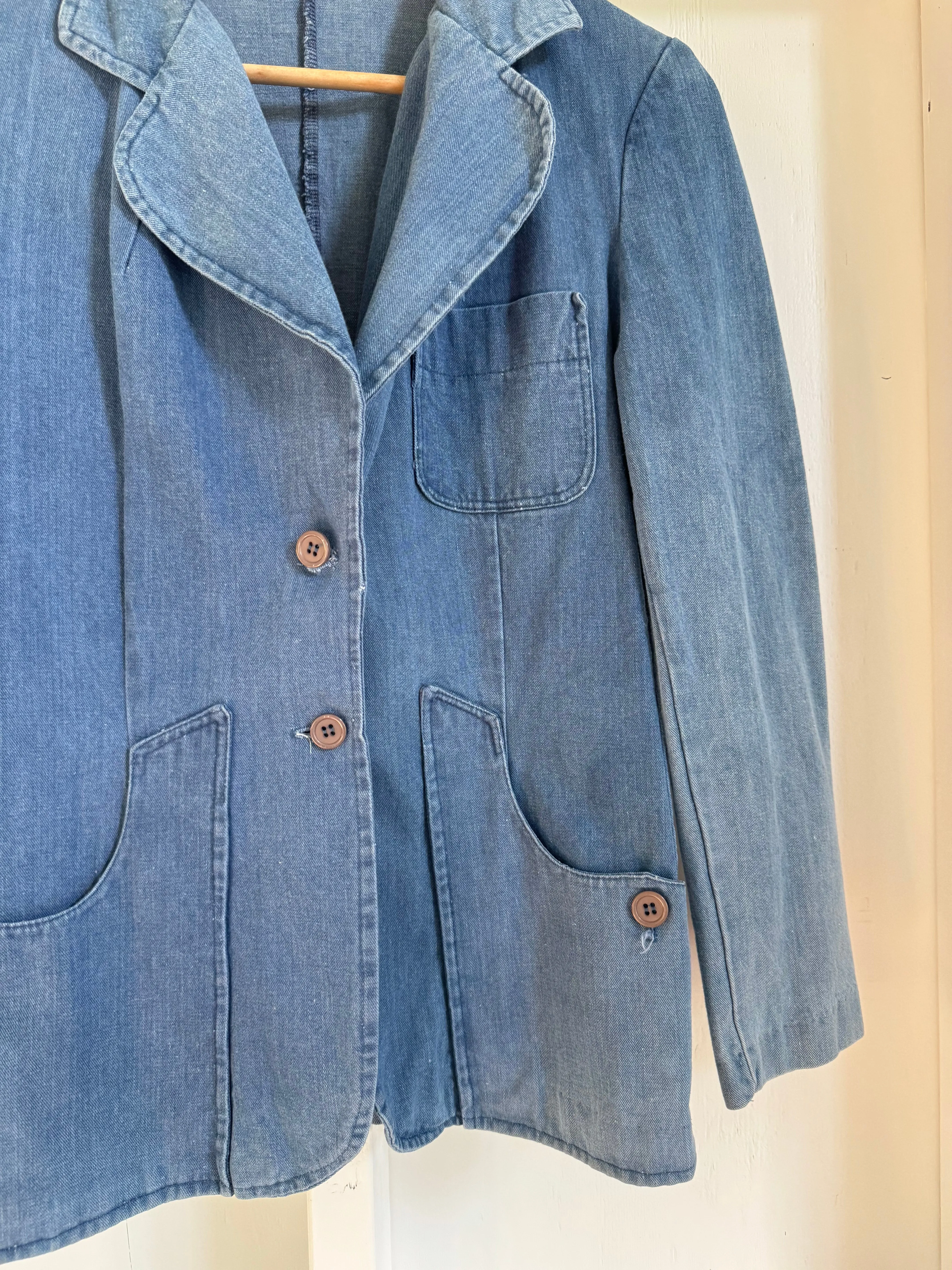 Vintage Denim Blazer