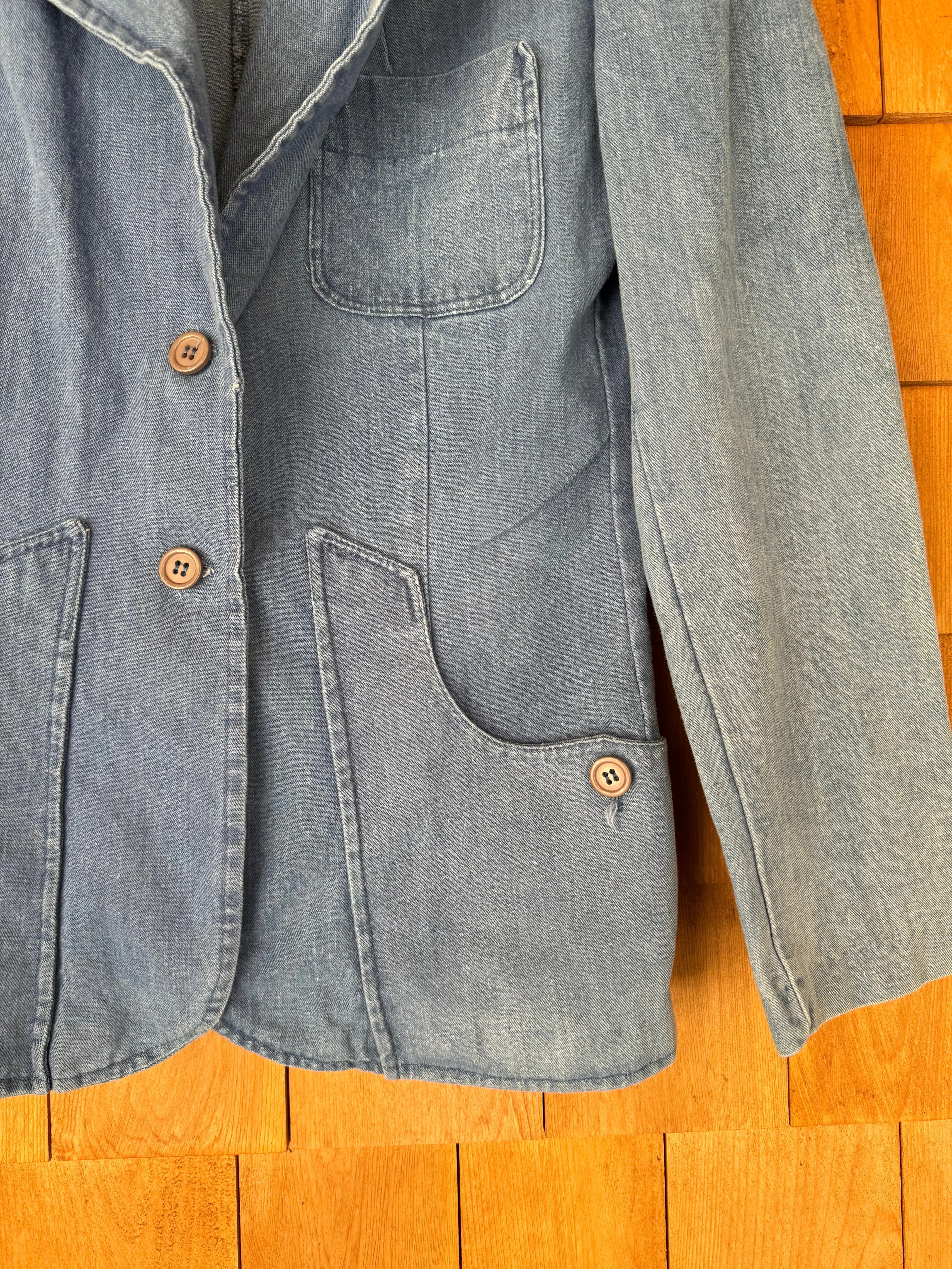 Vintage Denim Blazer