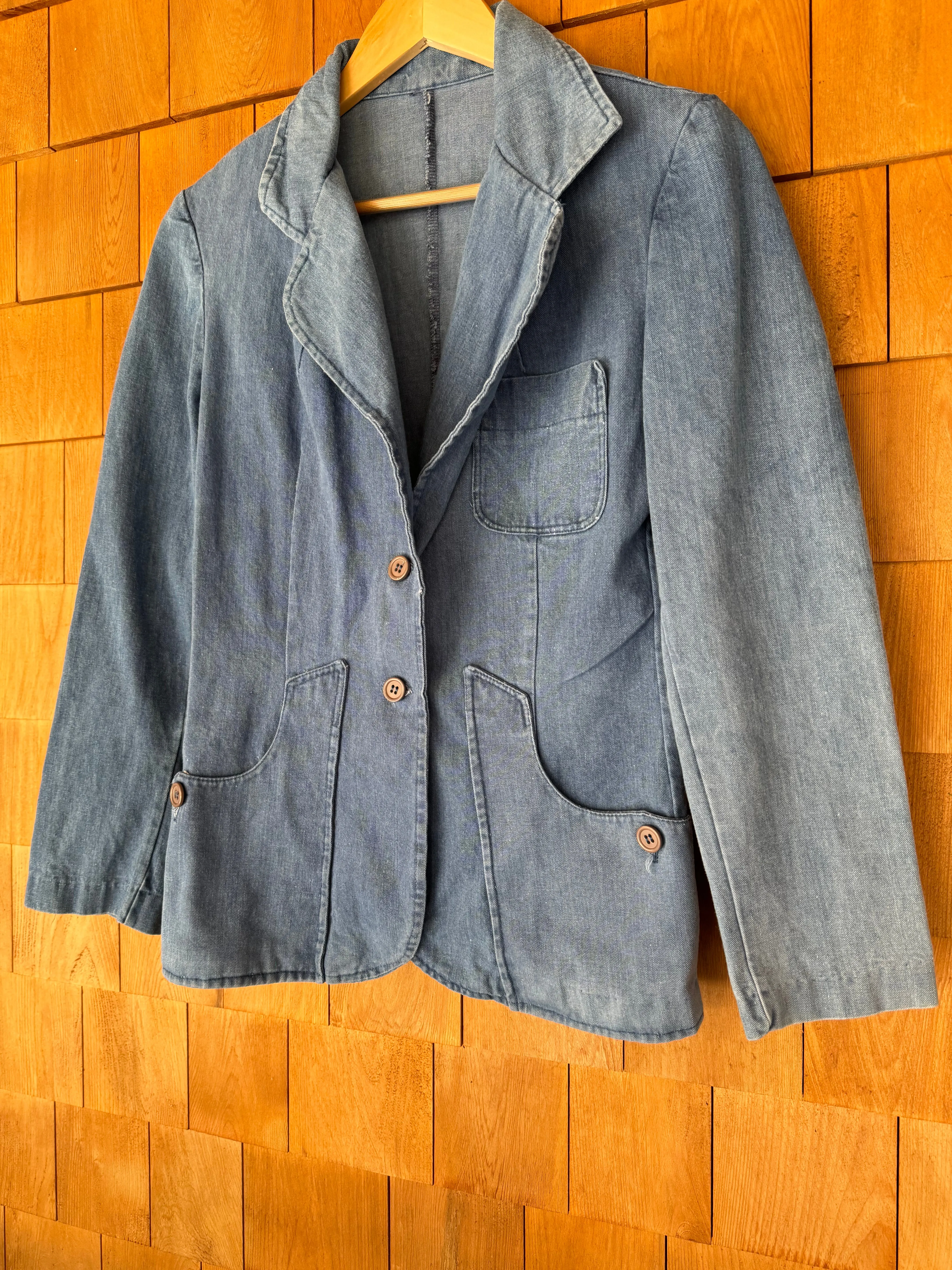 Vintage Denim Blazer