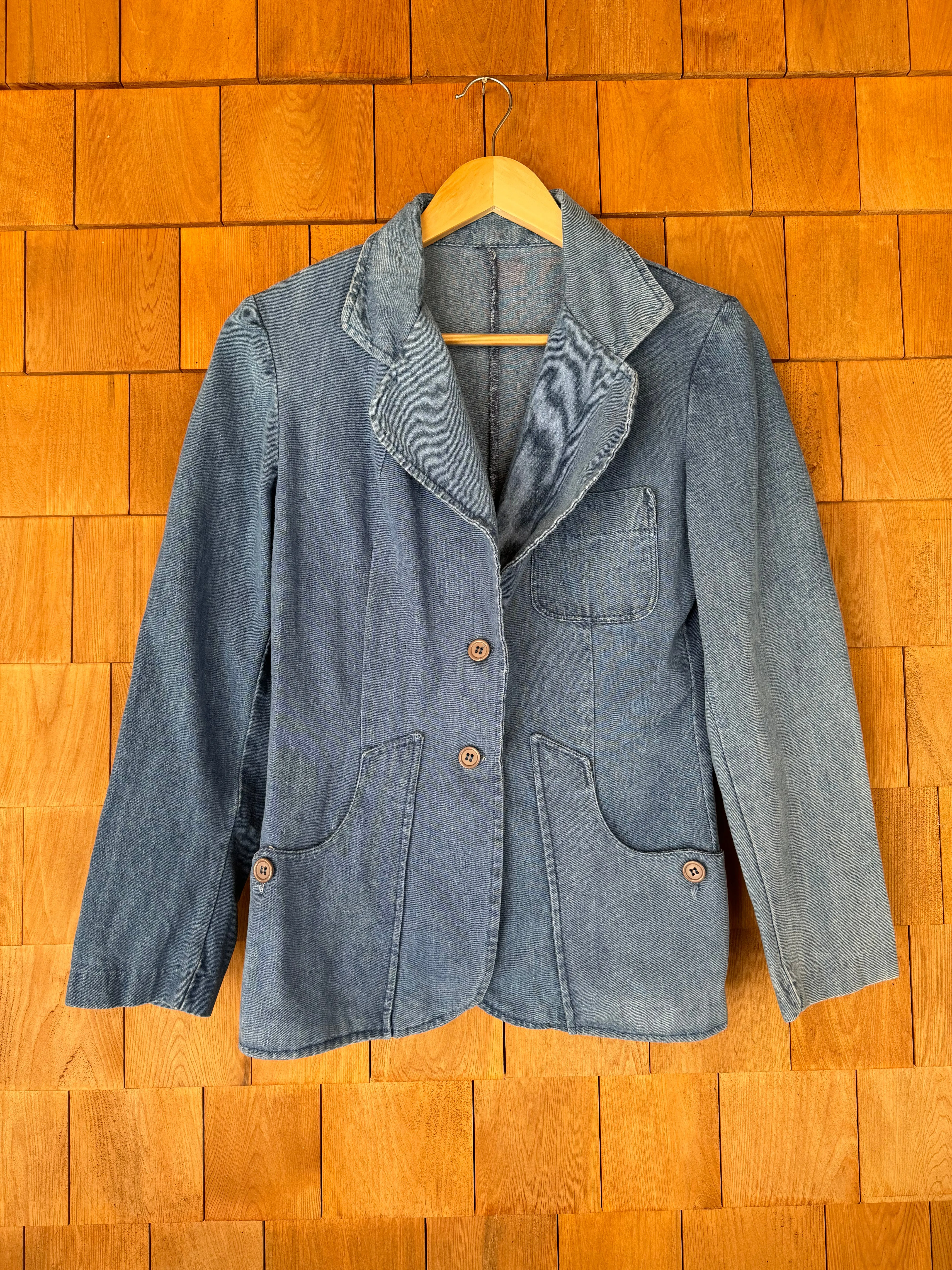 Vintage Denim Blazer