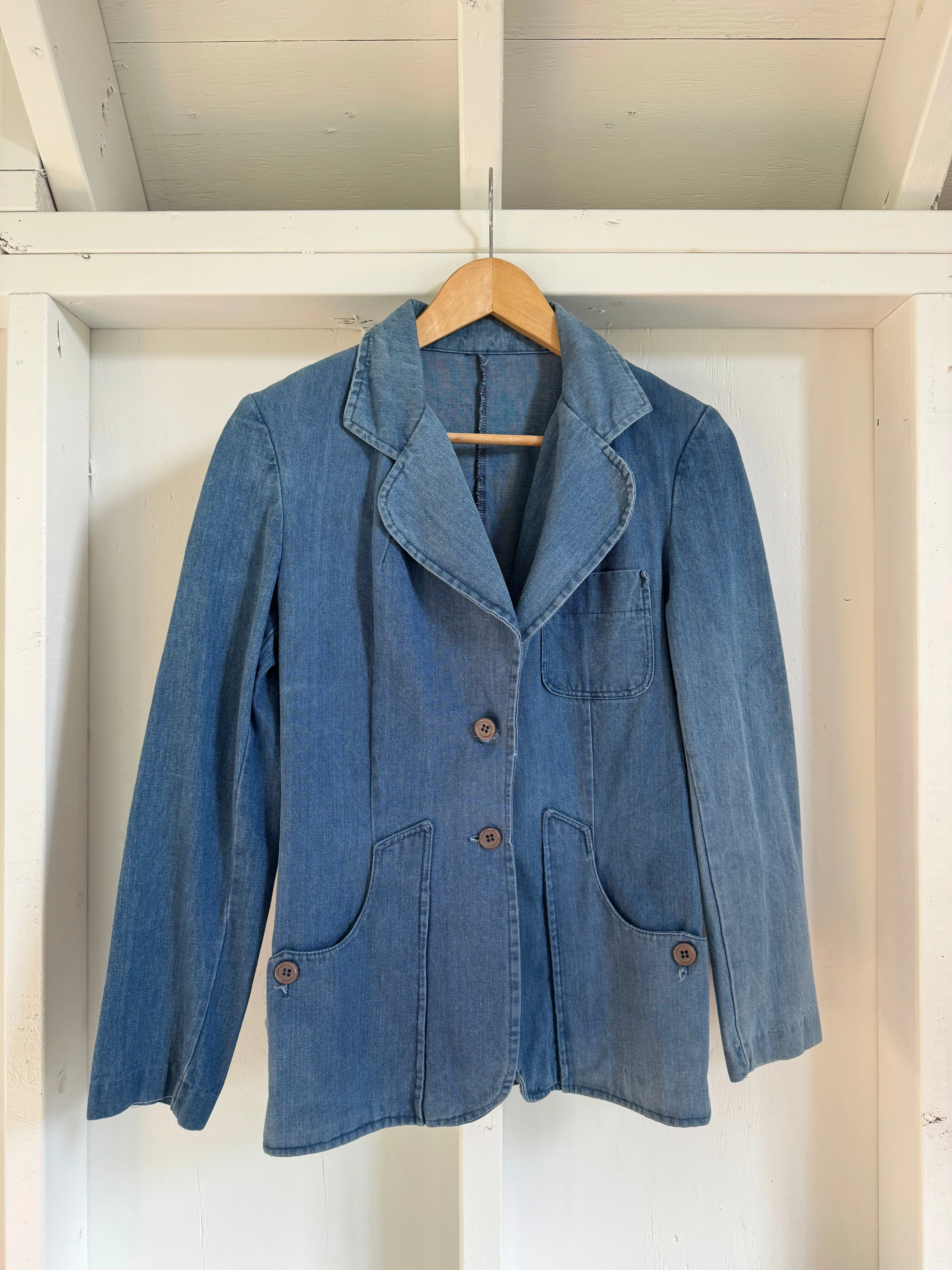 Vintage Denim Blazer