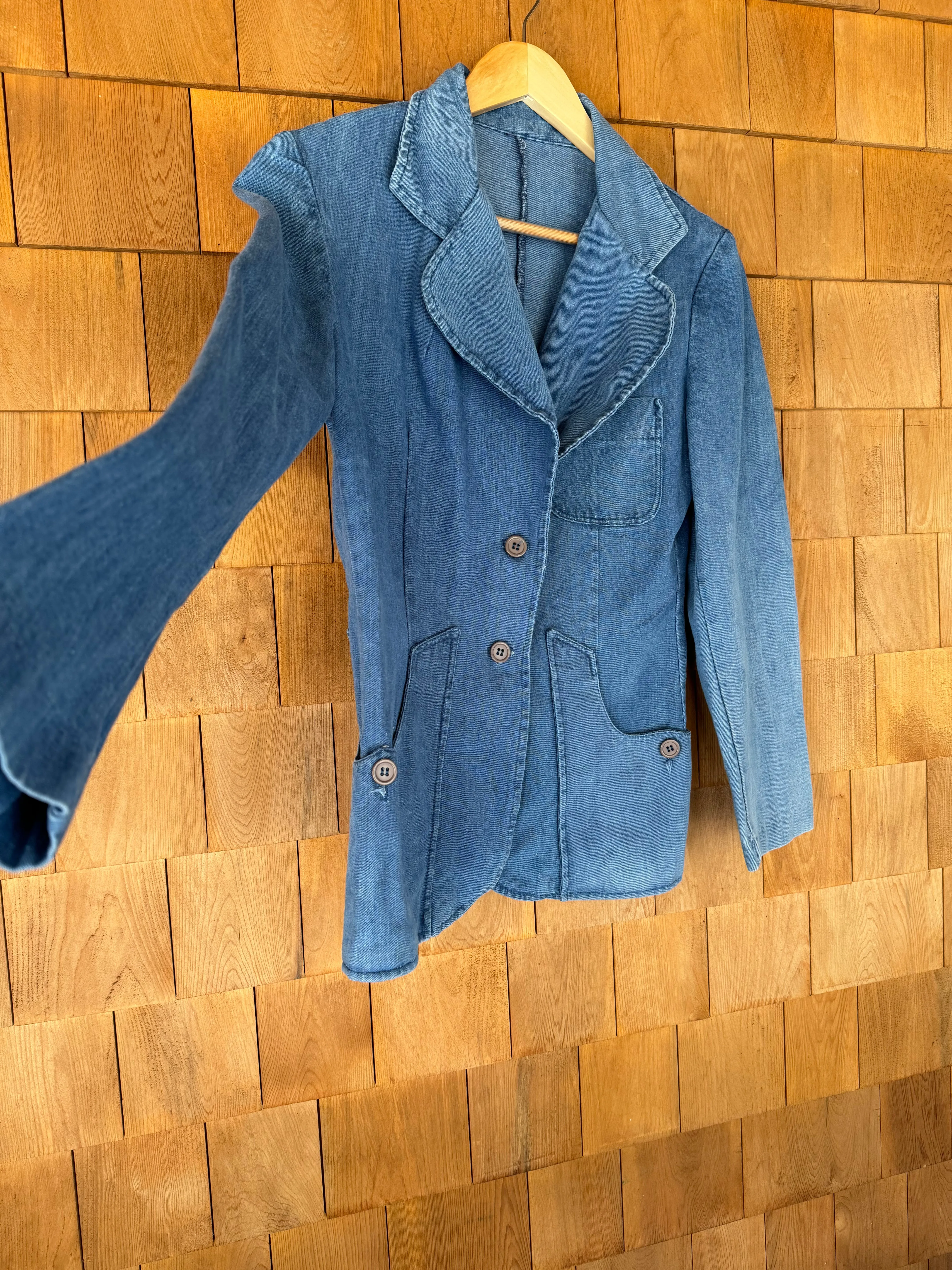 Vintage Denim Blazer