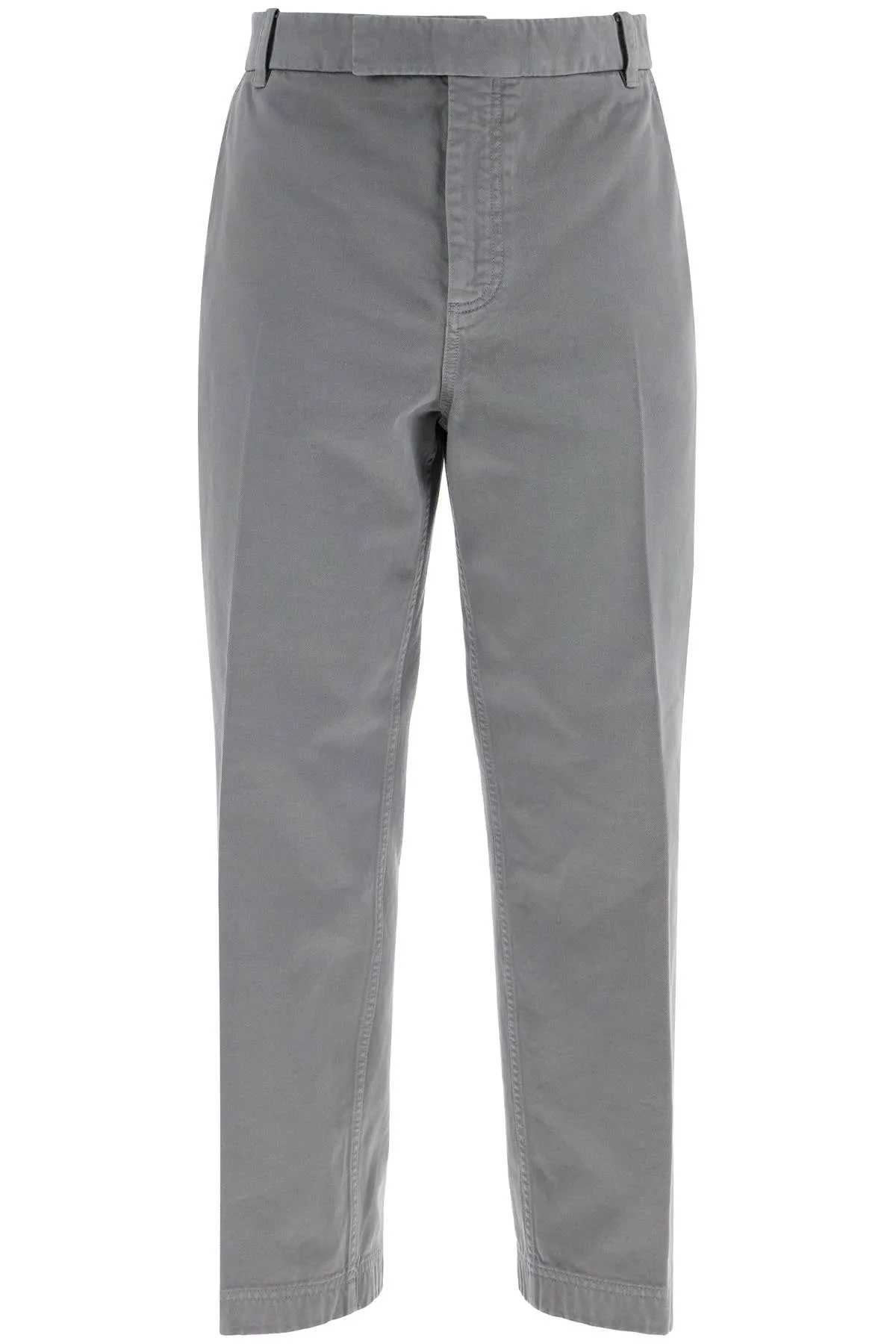 Wide-Leg Chino Trousers