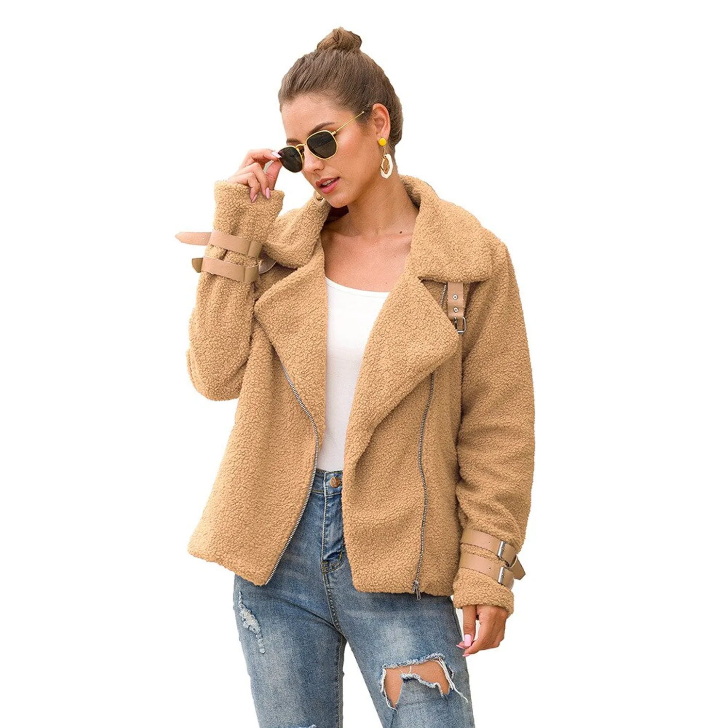 Women's Winter Casual Warm Plush Thicken Coat