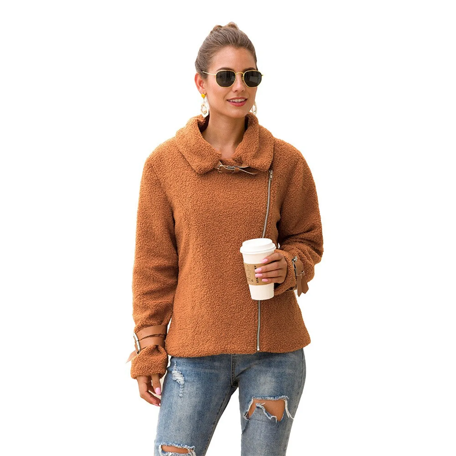 Women's Winter Casual Warm Plush Thicken Coat