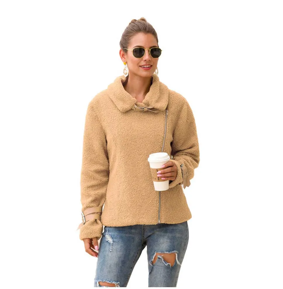 Women's Winter Casual Warm Plush Thicken Coat