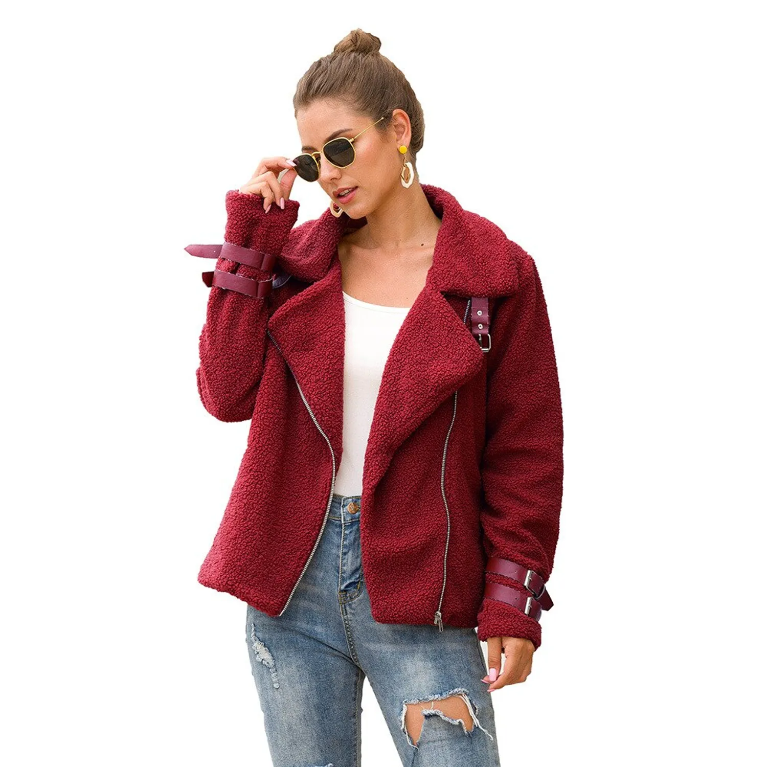 Women's Winter Casual Warm Plush Thicken Coat